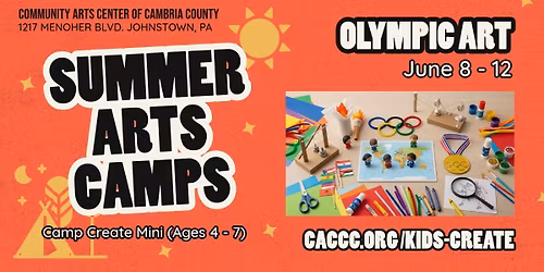 Olympic Art (Camp Create Mini - Ages 4 - 7)