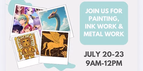 Mythical Creatures Art Camp!