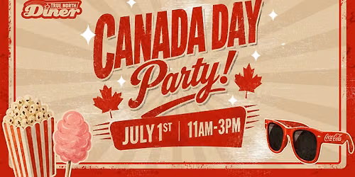 True North Diner Canada Day Party