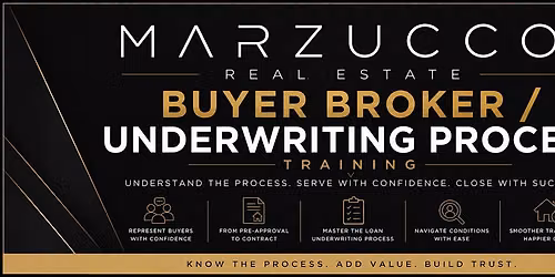 Buyer Broker \/ Underwriting Process Training