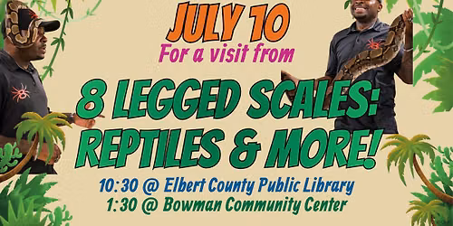 8 Legged Scales: Reptiles & More!