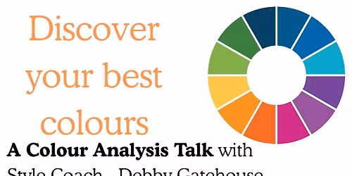 Discover your best colours. A colour analysis talk.