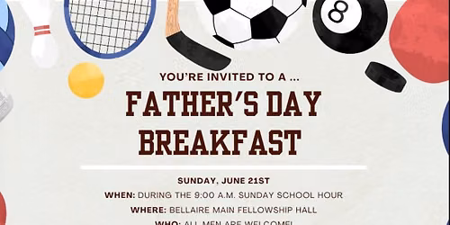 Father's Day Breakfast 