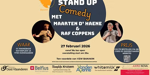 Comedy avond met Maarten 'D Haene & Raf Coppens