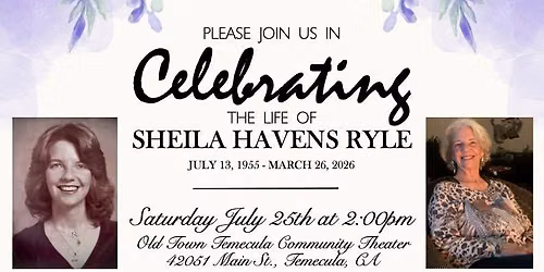 Celebration of Life: Sheila Havens Ryle