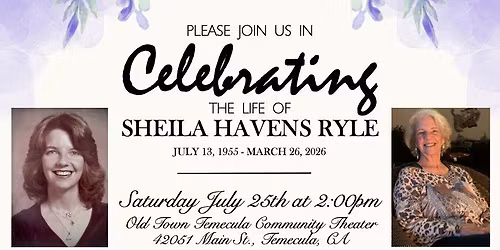 Celebration of Life: Sheila Havens Ryle