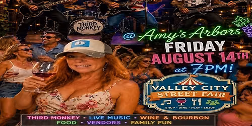Valley City Street Fair! Third Monkey @ Amy's Arbors