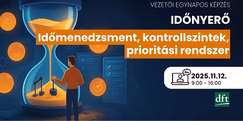 Id\u0151nyer\u0151 - id\u0151menedzsment, kontrollszintek, priorit\u00e1si rendszer
