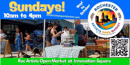 Roc Artists Open Market at Innovation Square