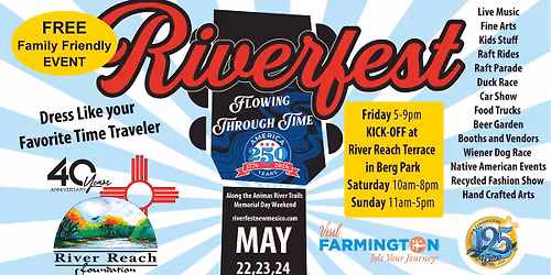 Riverfest - "Flowing through Time"