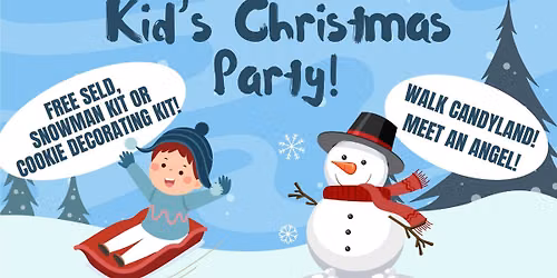 Kid's Christmas Party Stations