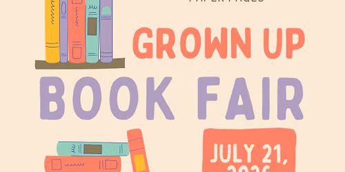 Grown Up Book Fair