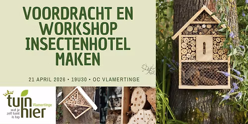 Voordracht + workshop insectenhotel maken