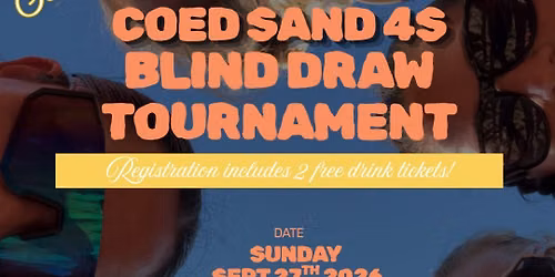 CK Serve & Social Coed Blind Draw (9\/27\/26)