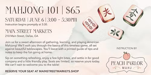 Mahjong 101