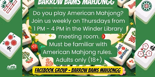 Barrow Bams Mahjongg