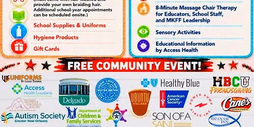 MKFF Tools For School & Health Fair 