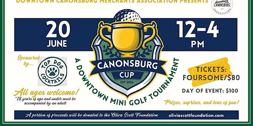 Canonsburg Cup Mini Golf Tournament