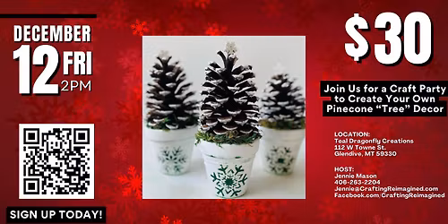 Pinecone Trees - Craft Party