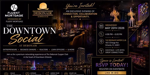 The Downtown Social - A Networking Experience at Debonair