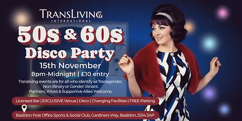 Transliving Party Night 15th November 