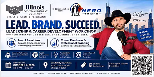 Lead. Brand. Succeed. \u2013 Leadership & Career Development Workshop
