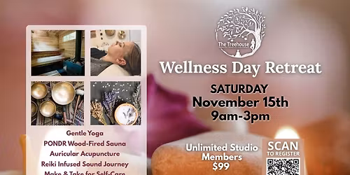 Wellness Retreat @ The Treehouse Yoga & Wellness in Bad Axe