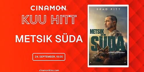 KUU HITT: "Metsik s\u00fcda" @CINAMON Kosmos