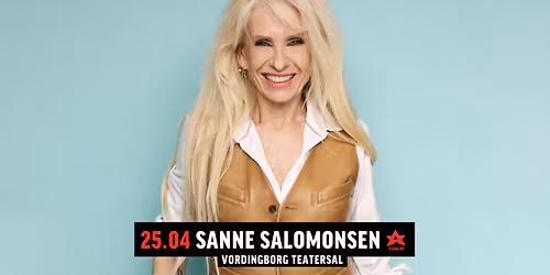 Sanne Salomonsen i Vordingborg Teatersal
