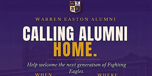 Calling All Alumni Home: Welcome the Next Generation of Fighting Eagles
