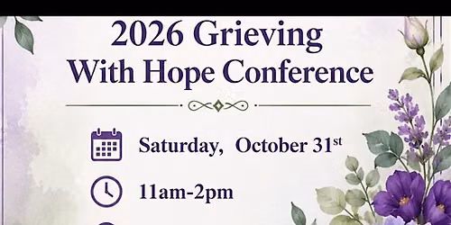 Grieving With Hope Conference 2026