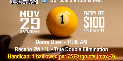 One Pocket Handicap Tournament