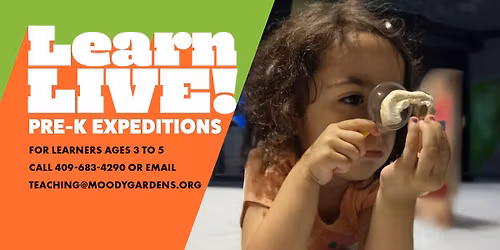 Learn Live! Pre-K Expeditions: Slimy Sidekicks