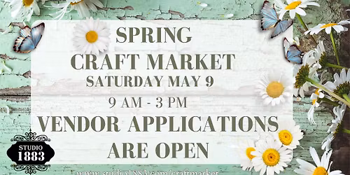 Studio 1883 Spring Craft Market