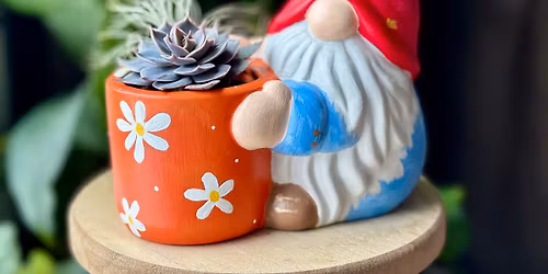 Gnome Planter Painting Workshop