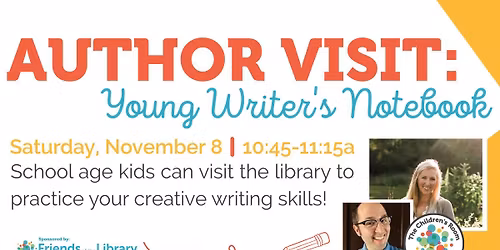 Author Visit: Young Writer's Notebook