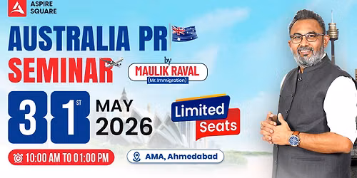 Australia PR Seminar in Ahmedabad with Mr. Maulik Raval (Mr. Immigration)