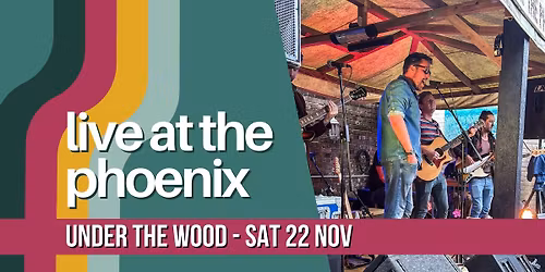 LIVE MUSIC: UNDER THE WOOD 🎶