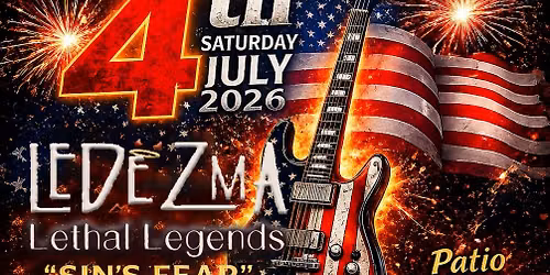 Ledezma Lethal Legends \u2013 \u201cSin\u2019s Fear\u201d Record Release Party