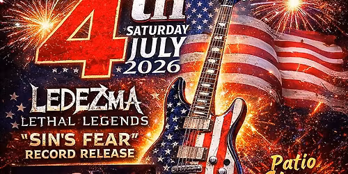 Ledezma Lethal Legends \u2013 \u201cSin\u2019s Fear\u201d Record Release Party