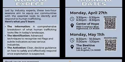 LARHTTF Human Trafficking Awareness Training Day 2