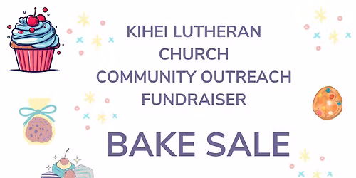Community Outreach Annul Bake Sale