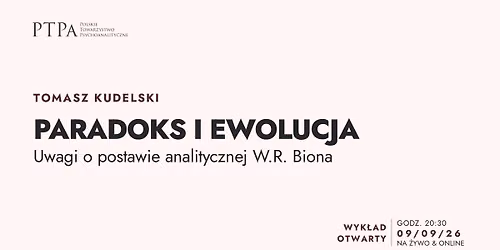 Wyk\u0142ad otwarty Tomasza Kudelskiego ( na \u017cywo & online)