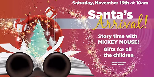 Santa Arrives at The Village Shopping Centre