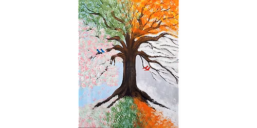 Changing Seasons - Paint and Sip in Chicago | Classpop!\u2122