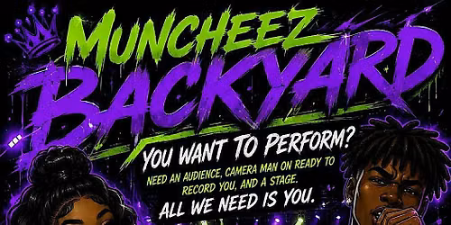 Muncheez backyard