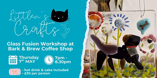 Glass Fusion Workshop at Bark & Brew Coffee Shop