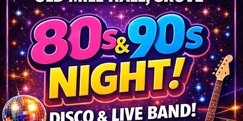 80s & 90s PARTY NIGHT!!