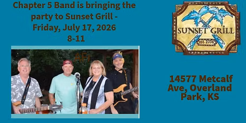 Chapter 5 Band -Sunset Grille