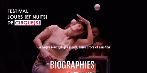 [BIOGRAPHIES] - Cie Ea Eo -  Festival Jours [et nuits] de cirque(s) 